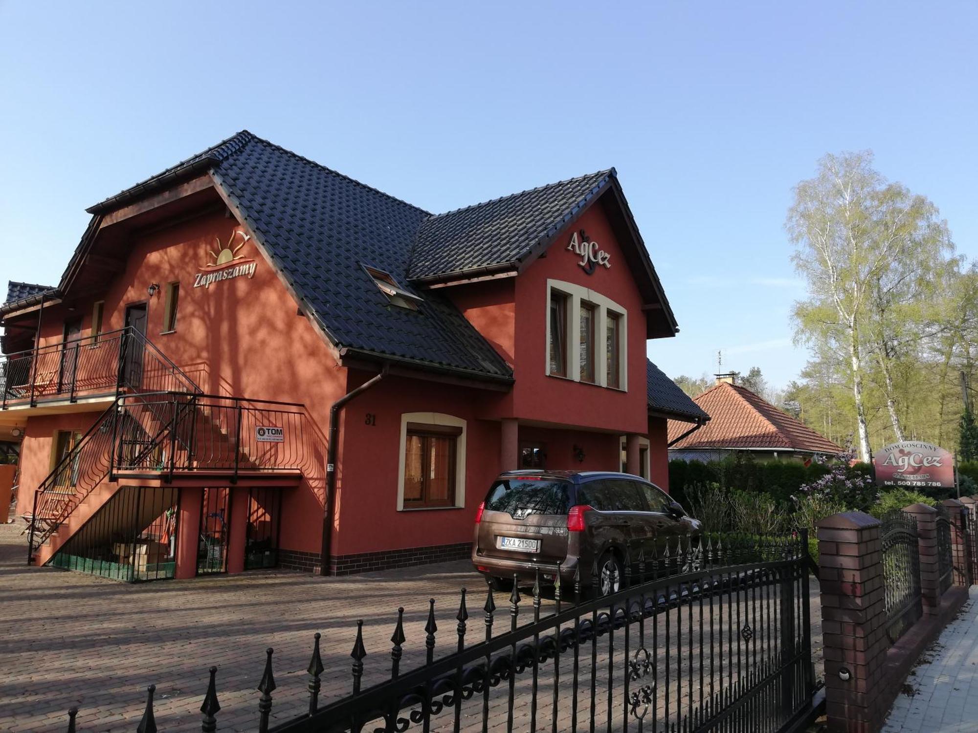 Dom Goscinny Agcez Międzywodzie Kültér fotó