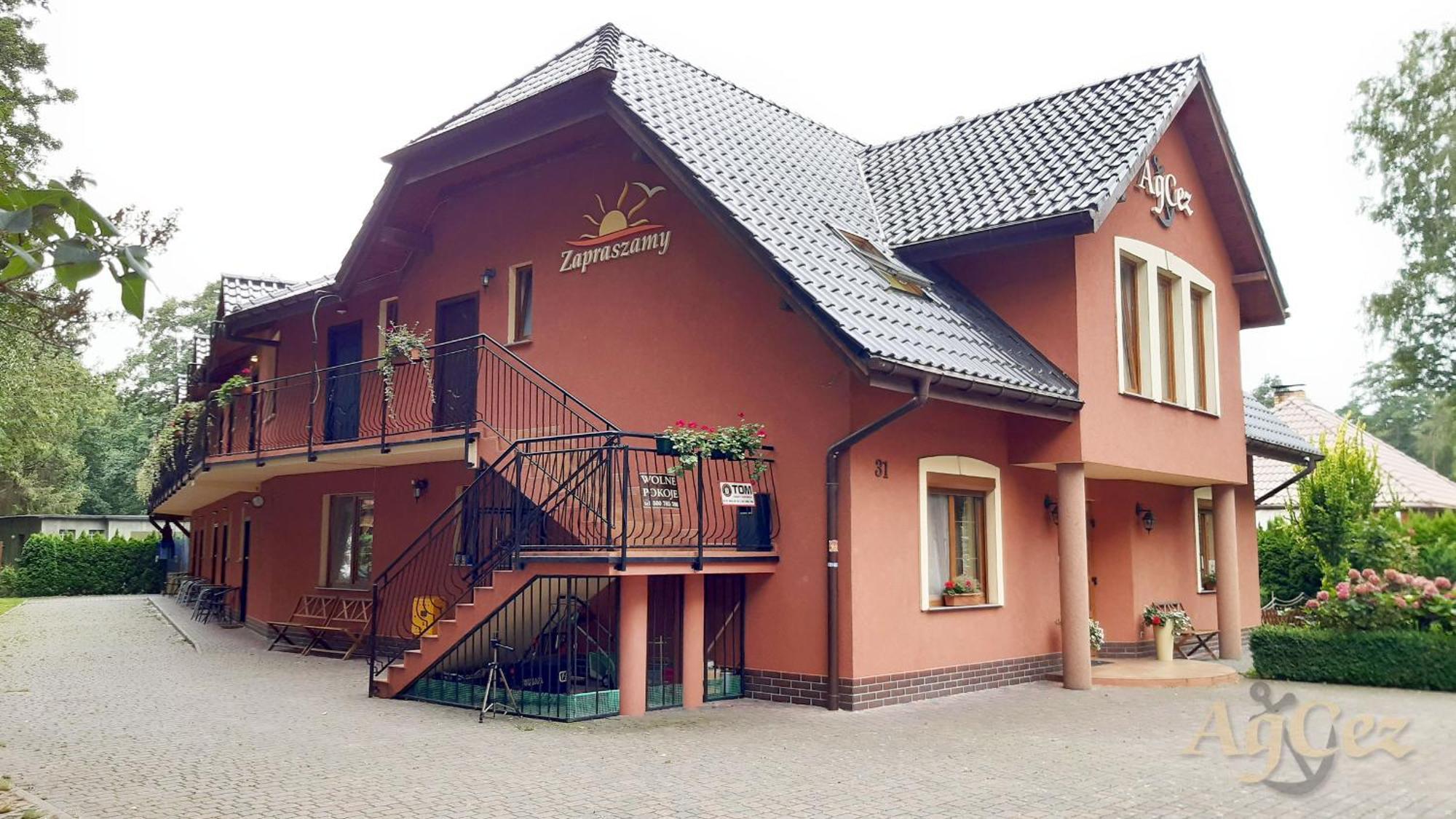 Dom Goscinny Agcez Międzywodzie Kültér fotó